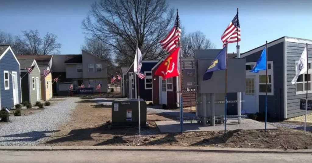 Kansas City Refuses To Let Veterans Stay Homeless, Builds Them Their Own Town For Free